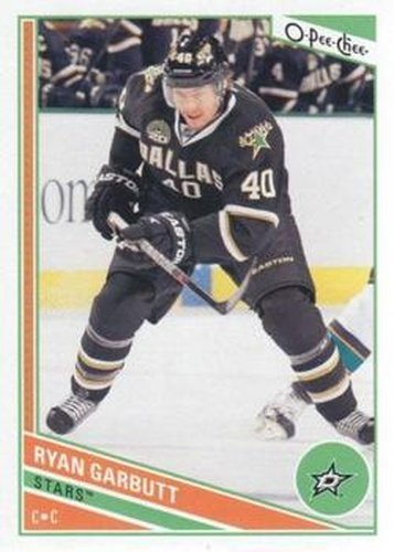 #319 Ryan Garbutt - Dallas Stars - 2013-14 O-Pee-Chee Hockey