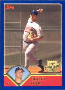 #319 Scott Tyler - Minnesota Twins - 2003 Topps Baseball