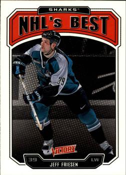 #319 Jeff Friesen - San Jose Sharks - 2000-01 Upper Deck Victory Hockey