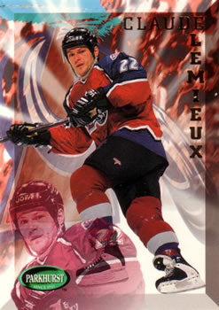 #319 Claude Lemieux - Colorado Avalanche - 1995-96 Parkhurst International Hockey
