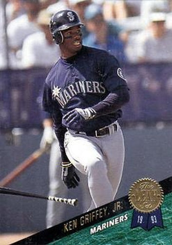 #319 Ken Griffey Jr. - Seattle Mariners - 1993 Leaf Baseball