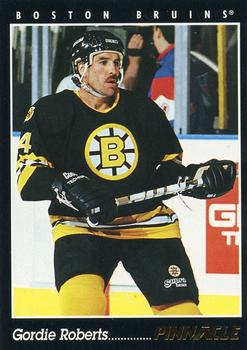 #319 Gordie Roberts - Boston Bruins - 1993-94 Pinnacle Hockey