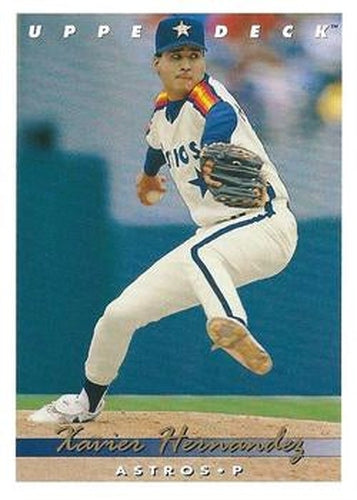 #319 Xavier Hernandez - Houston Astros - 1993 Upper Deck Baseball