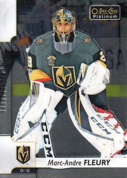 #31 Marc-Andre Fleury - Vegas Golden Knights - 2017-18 O-Pee-Chee Platinum Hockey