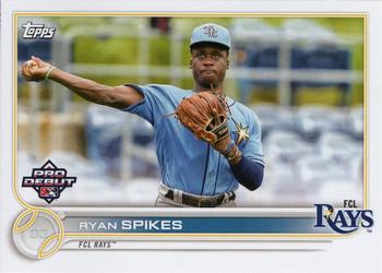 #PD-31 Ryan Spikes - FCL Rays - 2022 Topps Pro Debut Baseball