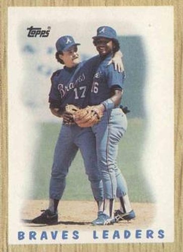 #31 Braves Leaders - Atlanta Braves - 1987 Topps Baseball