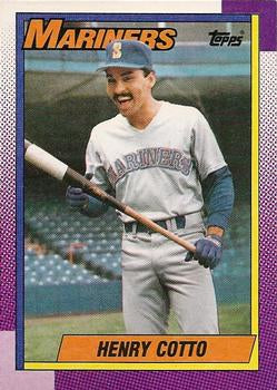 #31 Henry Cotto - Seattle Mariners - 1990 Topps Baseball