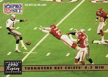 #331 Kevin Porter / Nick Lowery - Kansas City Chiefs - 1991 Pro Set Football
