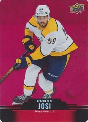 #DC-31 Roman Josi - Nashville Predators - 2020-21 Upper Deck Tim Hortons Hockey - Red Die Cut