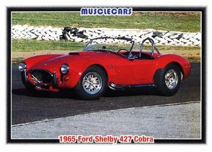 #31 1965 Ford Shelby 427 Cobra - 1992 Collect-A-Card Muscle Cars