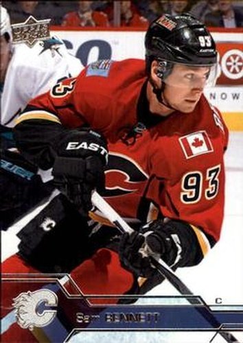 #31 Sam Bennett - Calgary Flames - 2016-17 Upper Deck Hockey