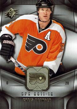 #31 Chris Pronger - Philadelphia Flyers - 2011-12 SPx Hockey