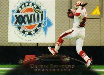 #31 Deion Sanders - San Francisco 49ers - 1995 Pinnacle Football