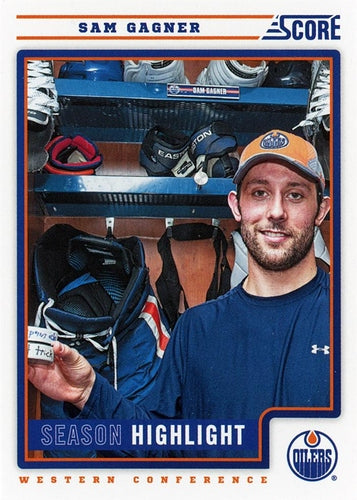 #31 Sam Gagner - Edmonton Oilers - 2012-13 Score Hockey