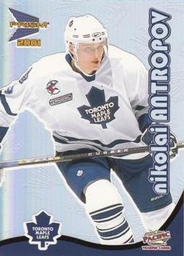 #31 Nik Antropov - Toronto Maple Leafs - 2000-01 Pacific McDonald's Hockey