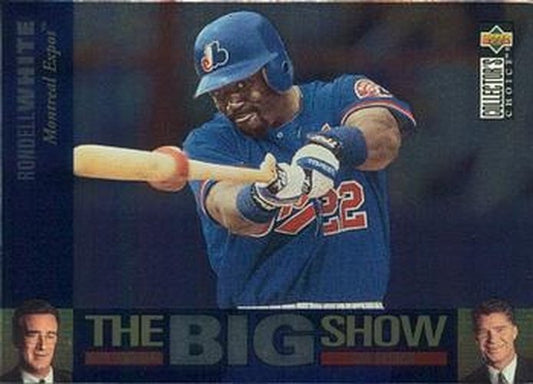 #31 Rondell White - Montreal Expos - 1997 Collector's Choice Baseball - The Big Show