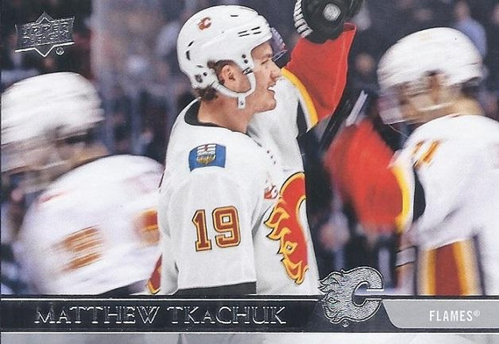 #31 Matthew Tkachuk - Calgary Flames - 2020-21 Upper Deck Hockey