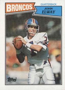 #31 John Elway - Denver Broncos - 1987 Topps Football
