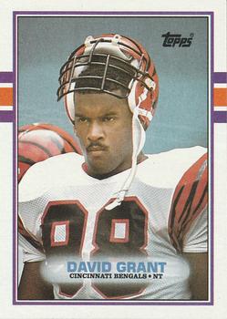 #31 David Grant - Cincinnati Bengals - 1989 Topps Football
