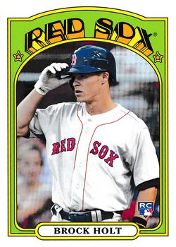 #31 Brock Holt - Boston Red Sox - 2013 Topps Archives Baseball