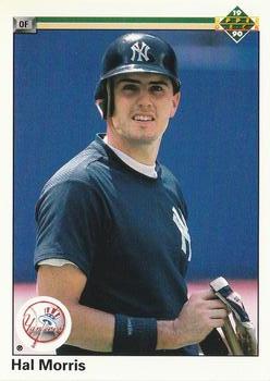 #31 Hal Morris - New York Yankees - 1990 Upper Deck Baseball