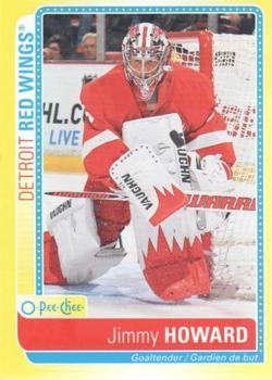 #S-HO Jimmy Howard - Detroit Red Wings - 2013-14 O-Pee-Chee Hockey - Stickers