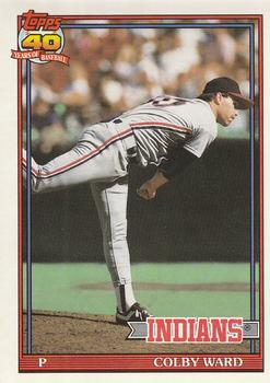#31 Colby Ward - Cleveland Indians - 1991 O-Pee-Chee Baseball