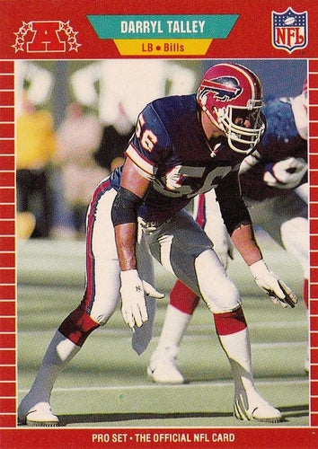 #31 Darryl Talley - Buffalo Bills - 1989 Pro Set Football