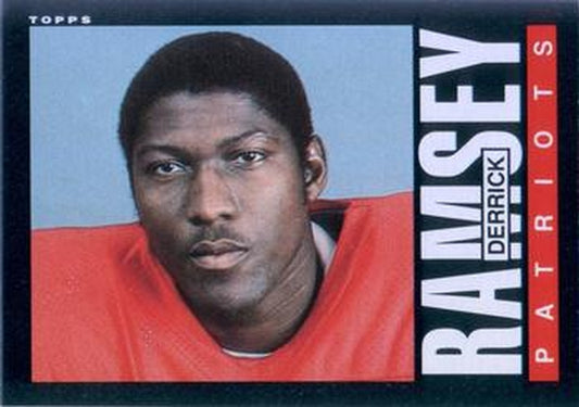 #331 Derrick Ramsey - New England Patriots - 1985 Topps Football