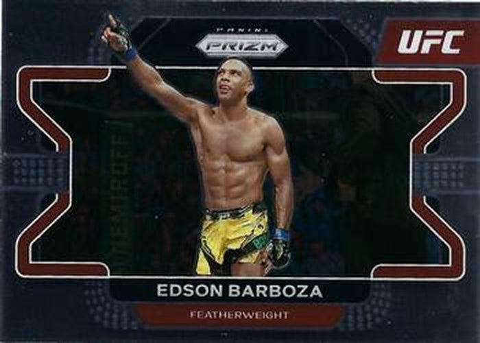 #31 Edson Barboza - 2022 Panini Prizm UFC MMA