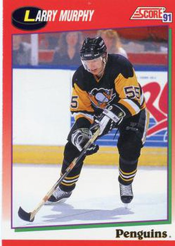 #31 Larry Murphy - Pittsburgh Penguins - 1991-92 Score Canadian Hockey