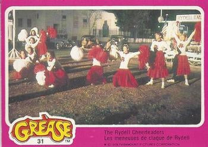 #31 The Rydell Cheerleaders - 1978 O-Pee-Chee Grease