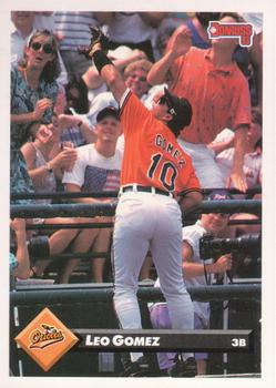 #31 Leo Gomez - Baltimore Orioles - 1993 Donruss Baseball