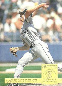 #31 Mark Langston - California Angels - 1994 Donruss Baseball - Special Edition