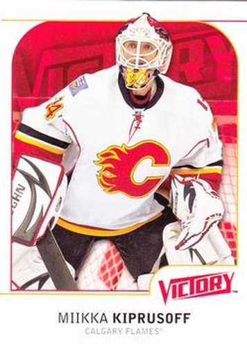 #31 Miikka Kiprusoff - Calgary Flames - 2009-10 Upper Deck Victory Hockey