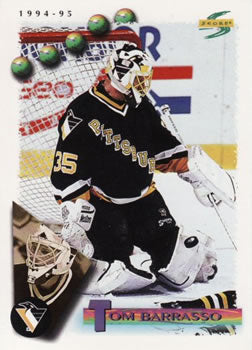 #31 Tom Barrasso - Pittsburgh Penguins - 1994-95 Score Hockey