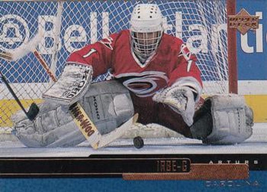 #31 Arturs Irbe - Carolina Hurricanes - 1999-00 Upper Deck Hockey