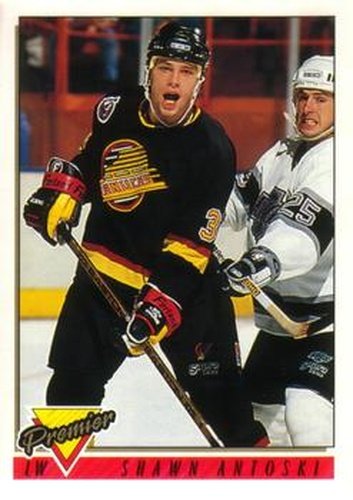 #31 Shawn Antoski - Vancouver Canucks - 1993-94 O-Pee-Chee Premier Hockey
