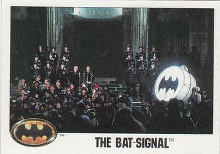 #131 The Bat-Signal - 1989 Topps Batman
