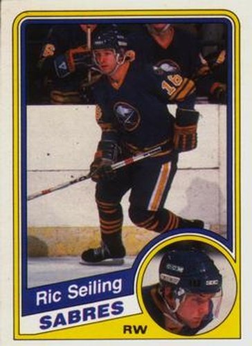 #31 Ric Seiling - Buffalo Sabres - 1984-85 O-Pee-Chee Hockey