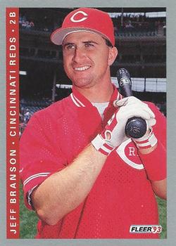 #31 Jeff Branson - Cincinnati Reds - 1993 Fleer Baseball