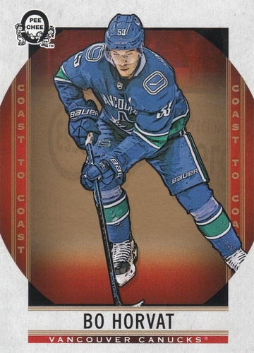 #31 Bo Horvat - Vancouver Canucks - 2018-19 O-Pee-Chee Coast to Coast Hockey