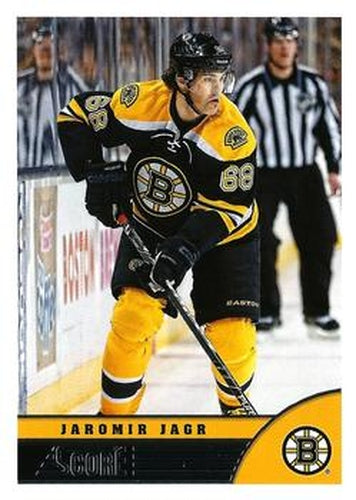 #31 Jaromir Jagr - Boston Bruins - 2013-14 Score Hockey