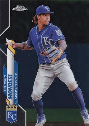 #31 Adalberto Mondesi - Kansas City Royals - 2020 Topps Chrome Baseball