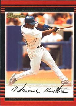 #31 Adrian Beltre - Los Angeles Dodgers - 2002 Bowman Baseball