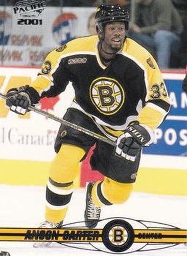 #31 Anson Carter - Boston Bruins - 2000-01 Pacific Hockey