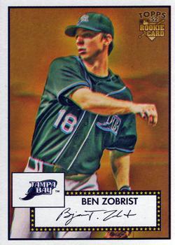 #31 Ben Zobrist - Tampa Bay Devil Rays - 2006 Topps 1952 Edition Baseball