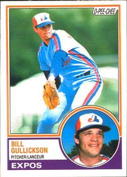 #31 Bill Gullickson - Montreal Expos - 1983 O-Pee-Chee Baseball