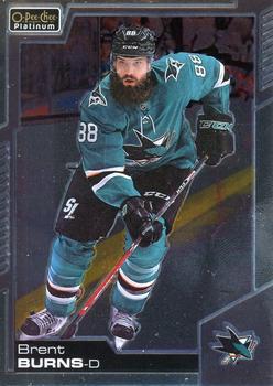 #31 Brent Burns - San Jose Sharks - 2020-21 O-Pee-Chee Platinum Hockey