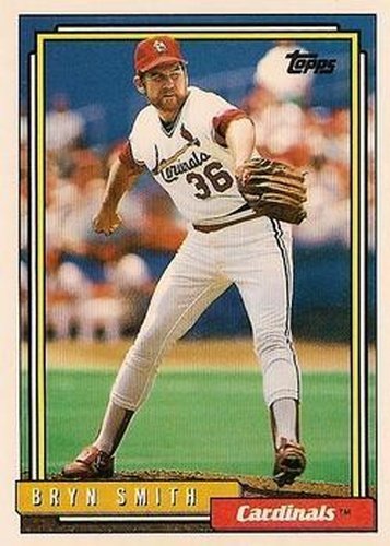 #31 Bryn Smith - St. Louis Cardinals - 1992 Topps Baseball